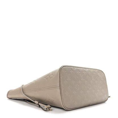 Louis Vuitton Empreinte Monogram Giant Neverfull MM Tourterelle 4 of 8