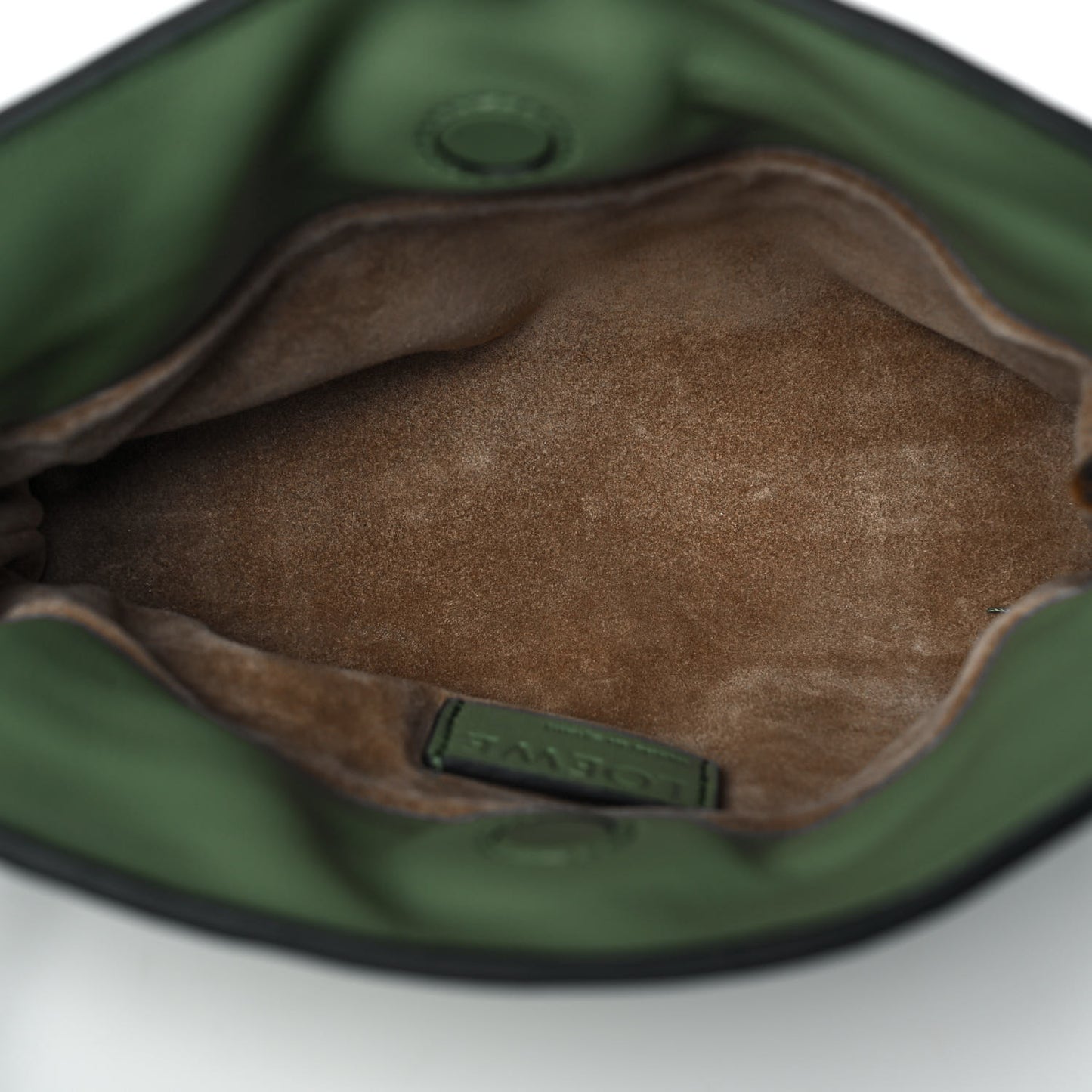 Calfskin Nano Flamenco Knot Clutch Rosemary