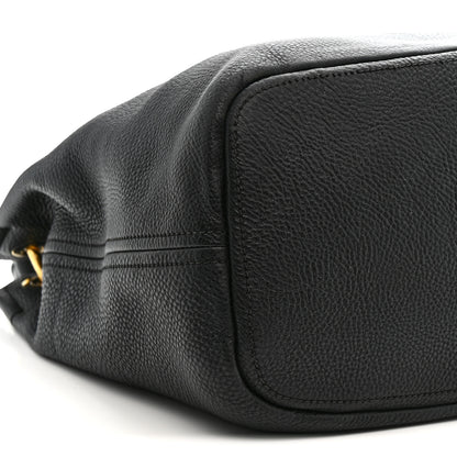 Prada Vitello Daino Hobo Black 9 of 14