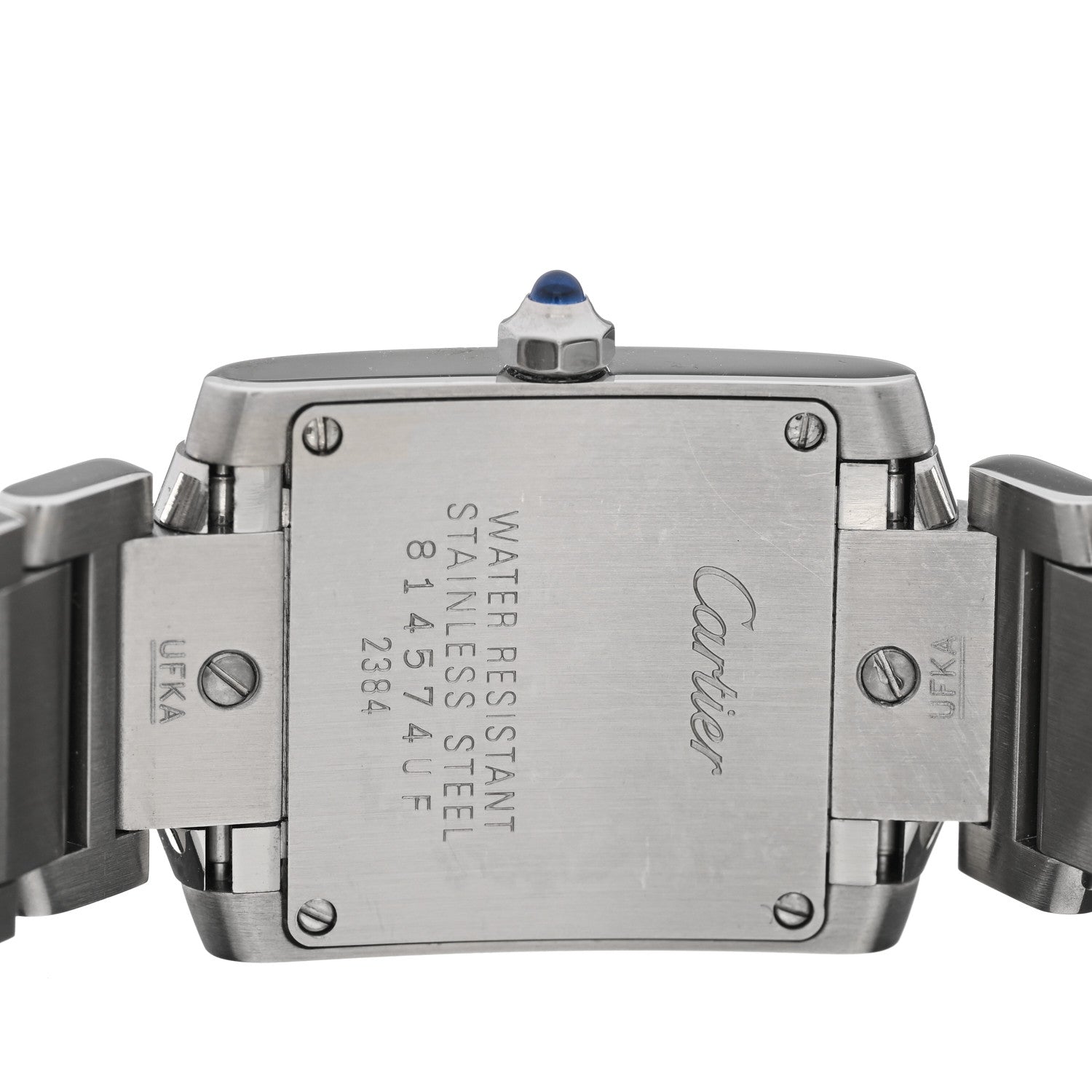 Cartier Stainless Steel 20mm Tank Francaise Quartz Watch 4 of 4