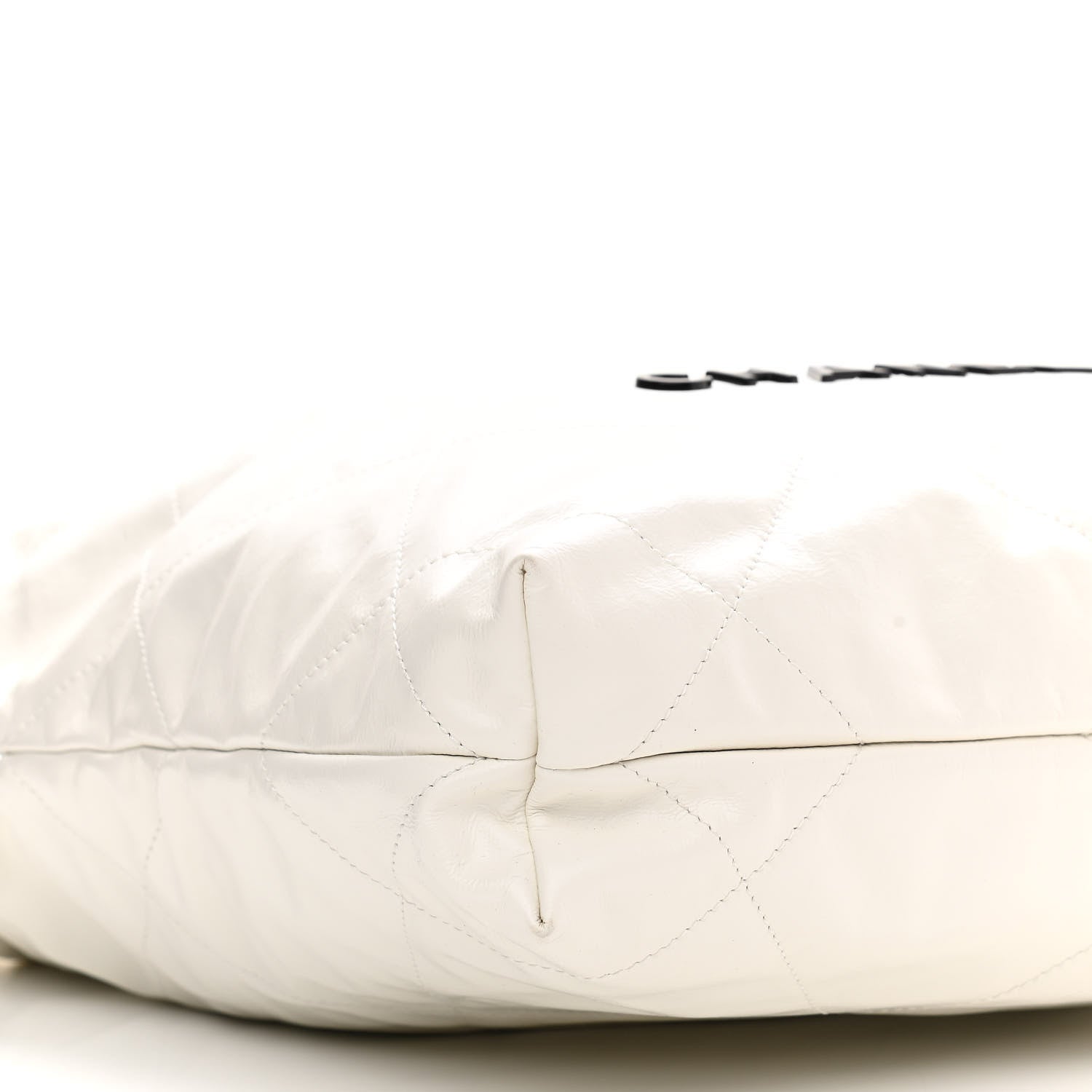 Chanel Calfskin Quilted Small Chanel 22 White 10 of 11