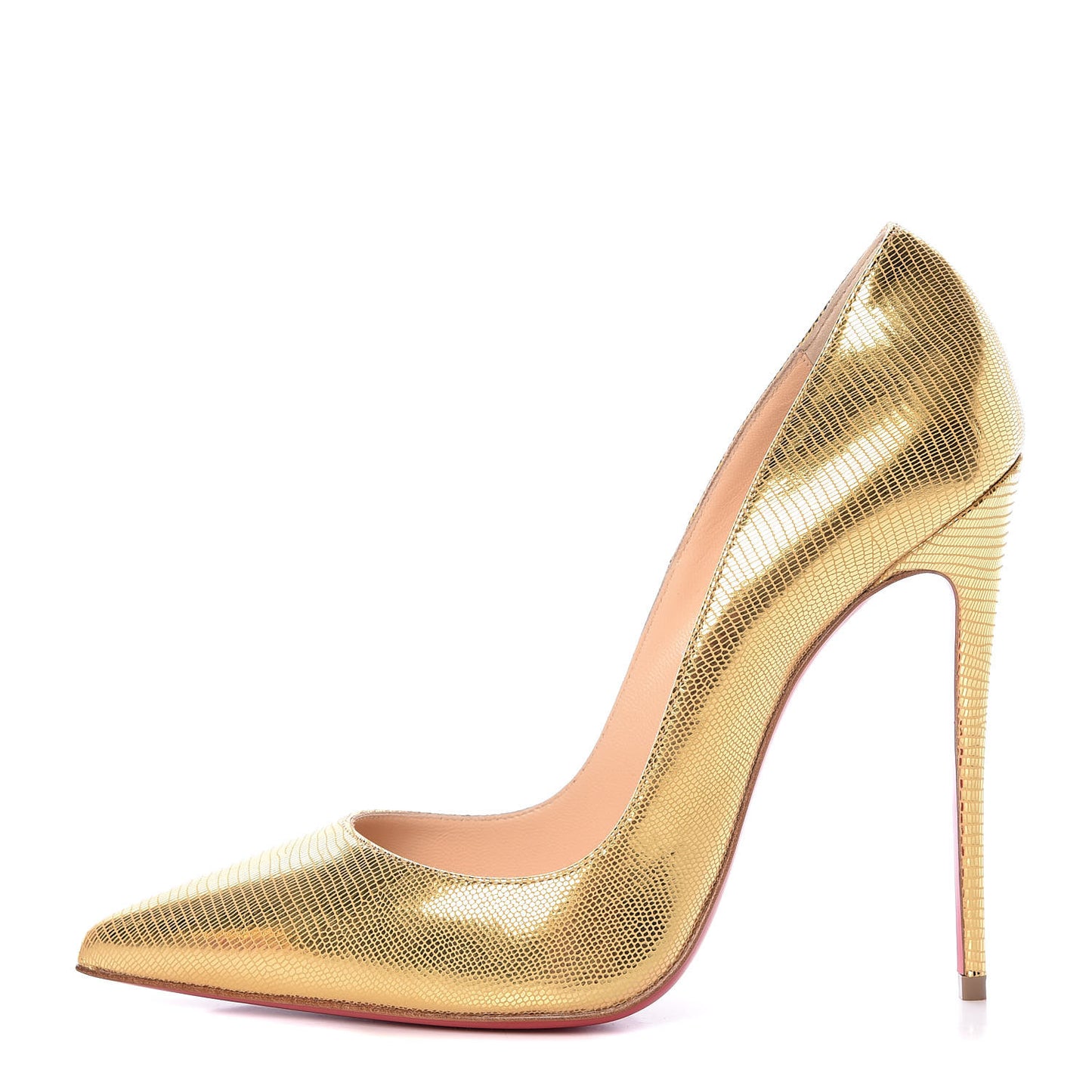 Laminato Dino So Kate 120 Pumps 40 Gold