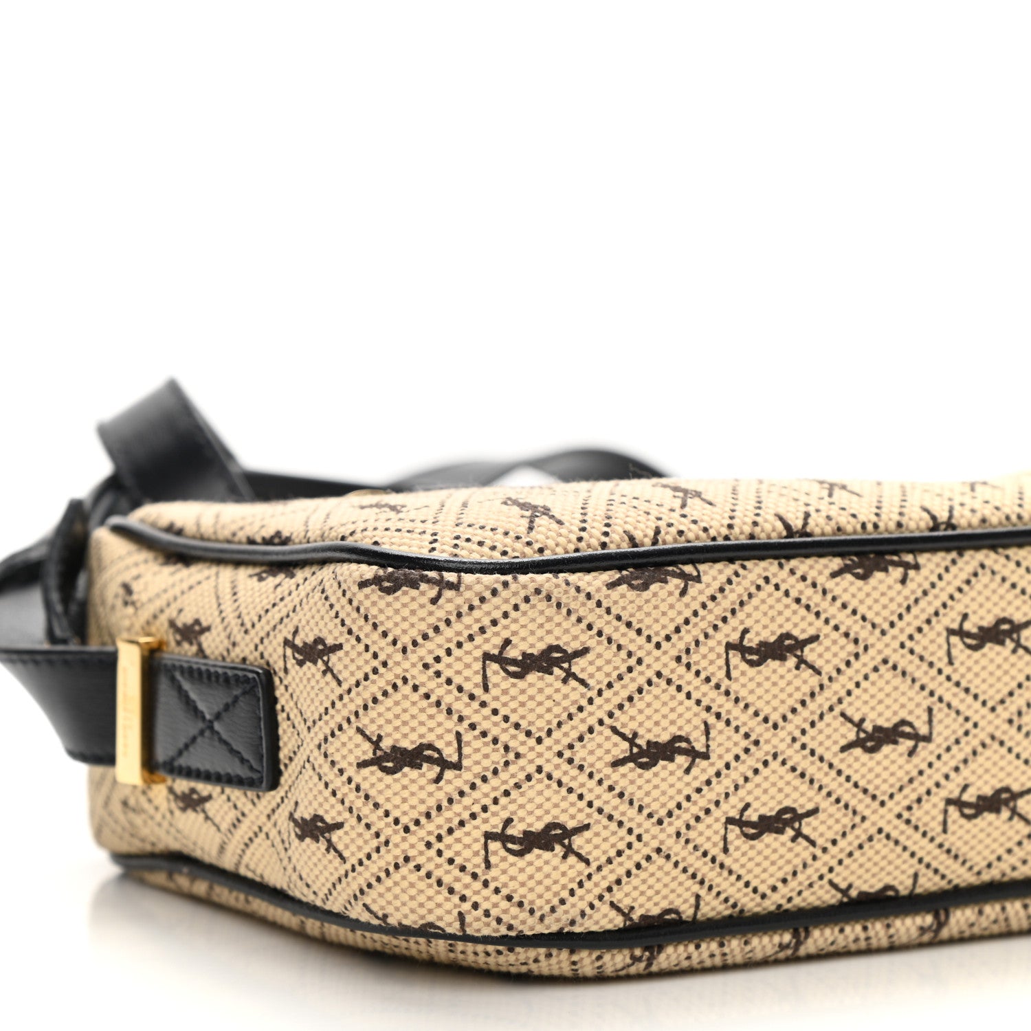 Saint Laurent Canvas Monogram All Over Camera Bag Beige 15 of 24