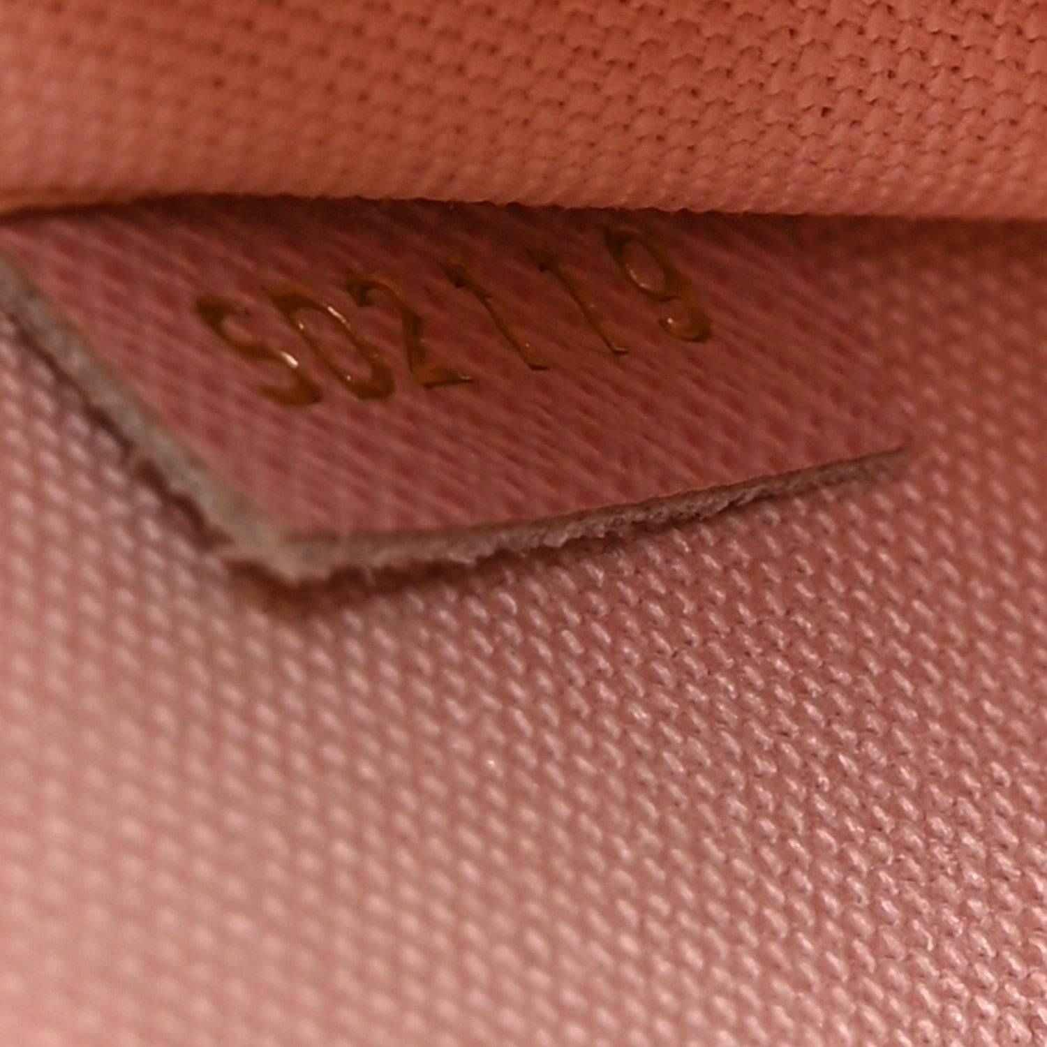 Louis Vuitton Damier Azur Pochette Felicie Chain Wallet Rose Ballerine 7 of 12