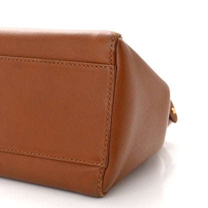 Fendi Nappa Mini Peekaboo Iconic Satchel Corteccia 11 of 15