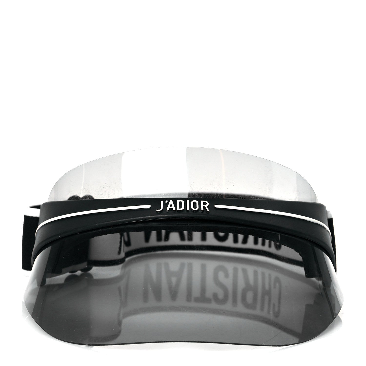 Christian Dior Mirrored DiorClub1 Sun Visor Black 2 of 7