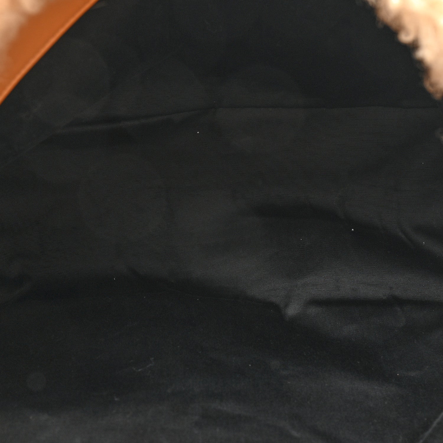 Saint Laurent Shearling Shoulder Bag Natural 5 of 10