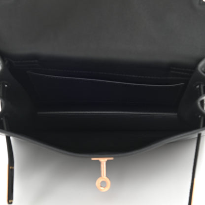 Hermes Swift Kelly Danse II Belt Bag Black 5 of 12