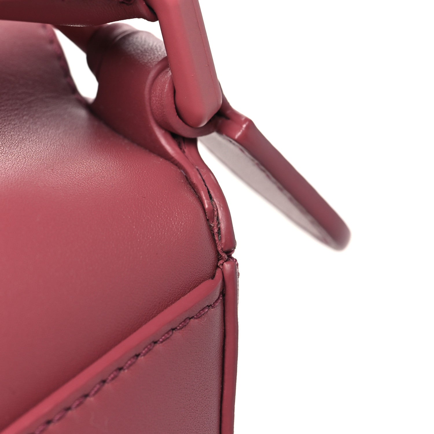 Loewe Satin Calfskin Small Puzzle Bag Plumrose 10 of 10