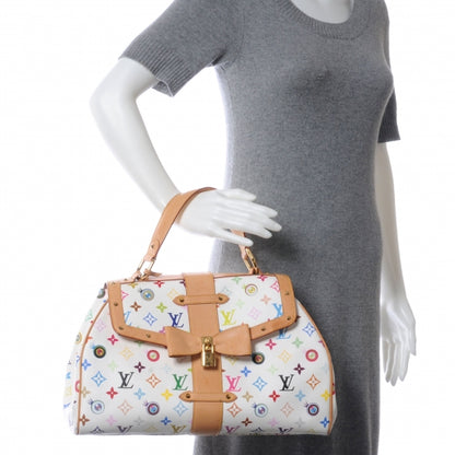 Louis Vuitton Monogram Multicolor Murakami Eye Love You White 2 of 9