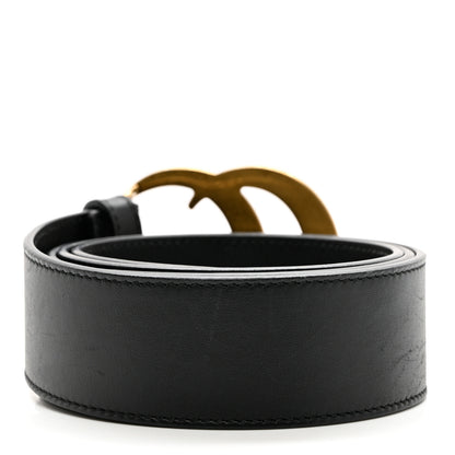 Gucci Calfskin Double G 40mm Belt 95 38 Black 2 of 6