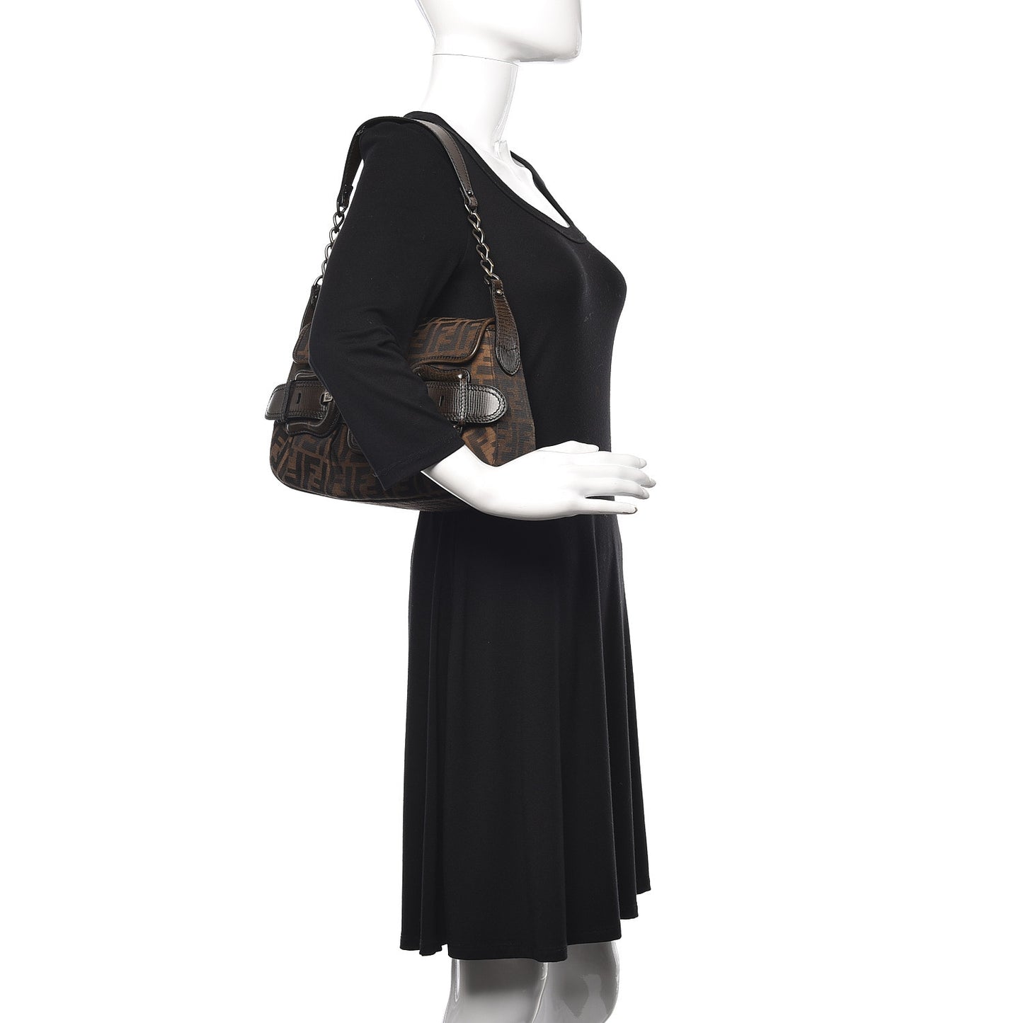 Zucca B Bis Flap Bag Tobacco Castagna