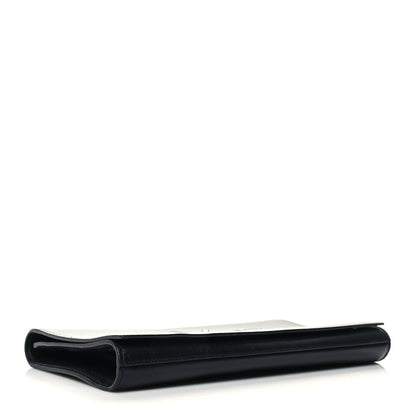 Saint Laurent Calfskin Monogram Large Belle De Jour Clutch Black 4 of 12
