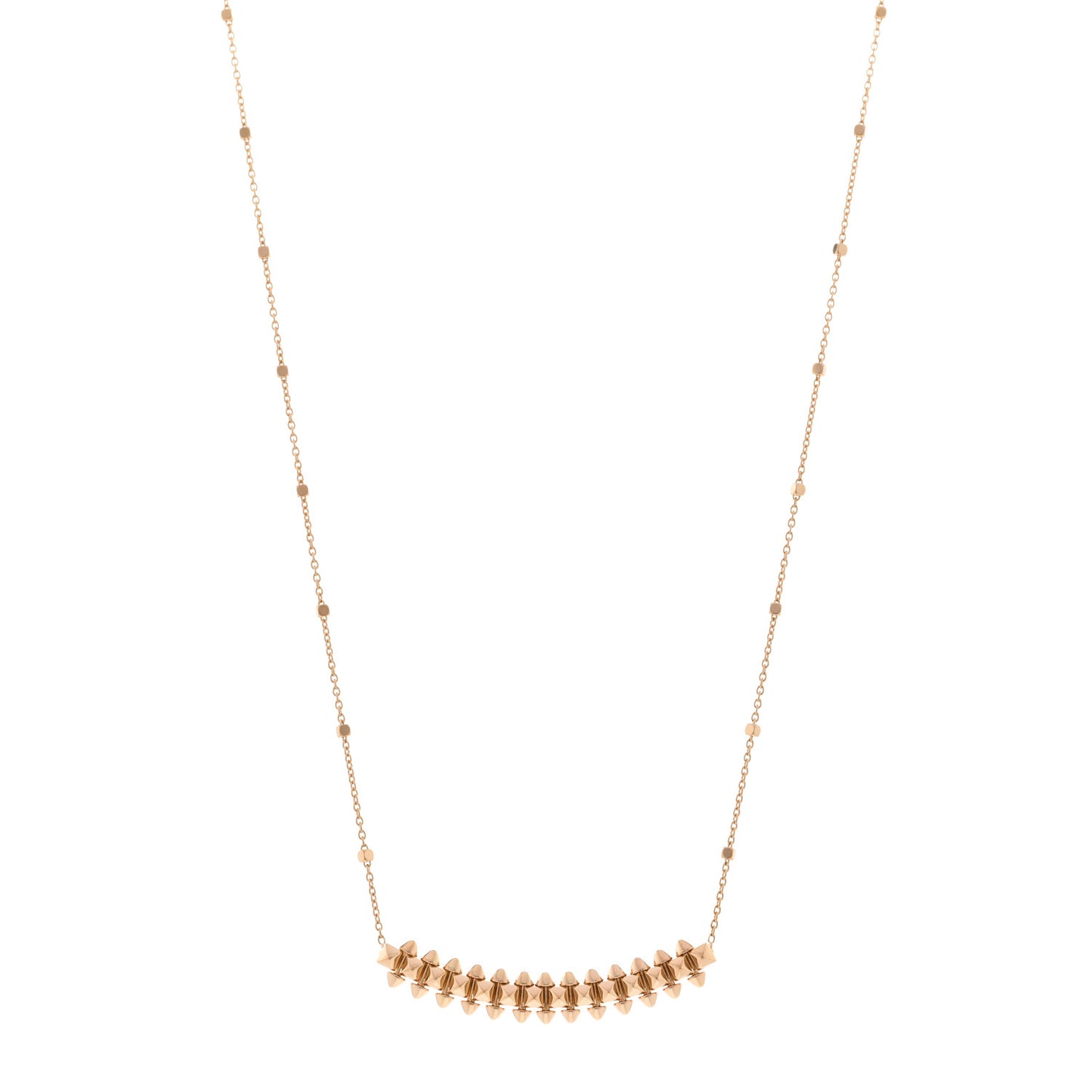 18K Pink Gold Medium Clash de Cartier Necklace