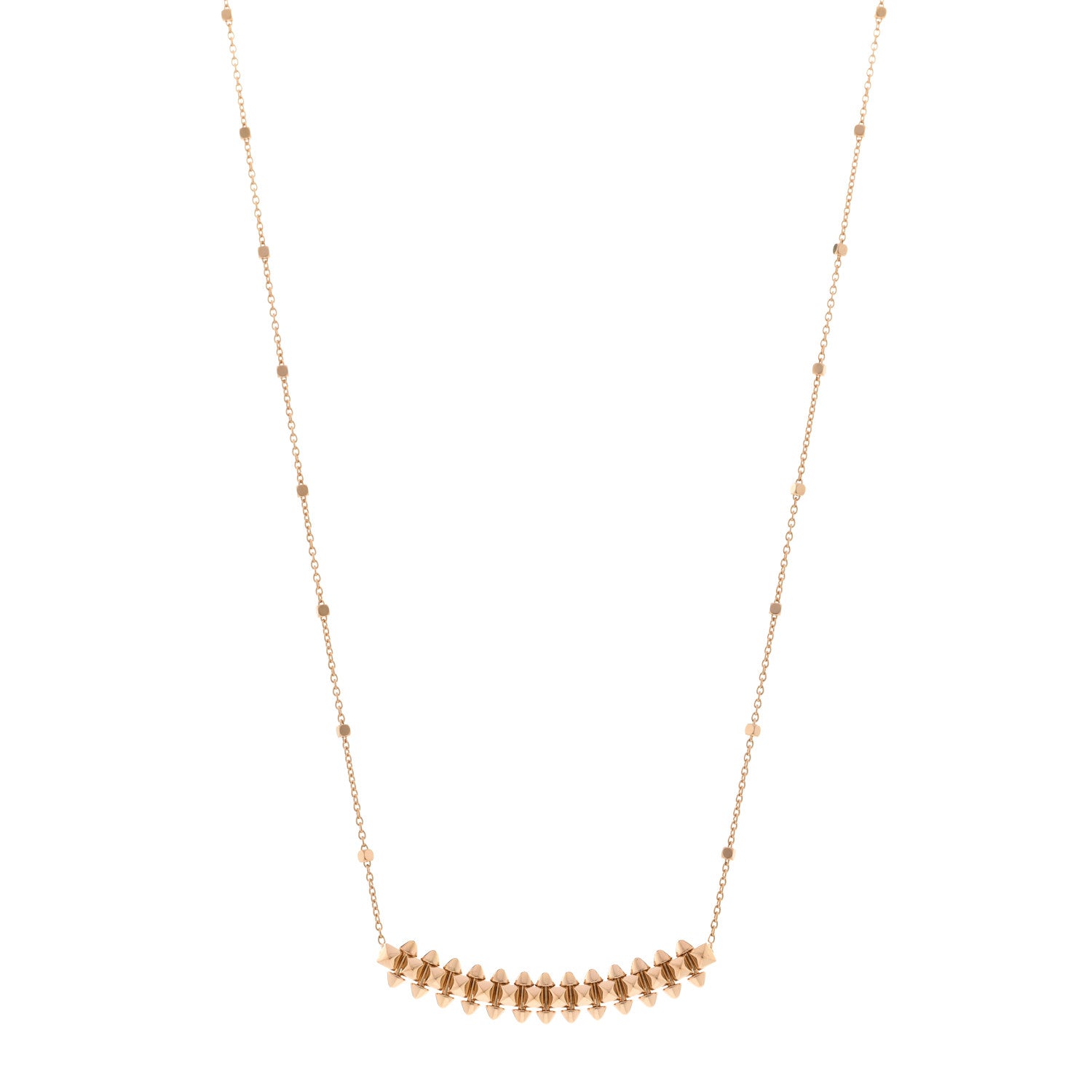 Cartier 18K Pink Gold Medium Clash de Cartier Necklace 1 of 5
