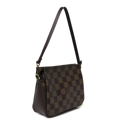 Louis Vuitton Damier Ebene Trousse Make Up Bag Pochette 3 of 10