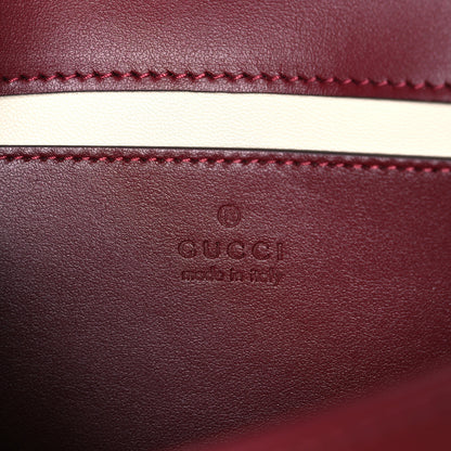 Gucci Calfskin Matelasse Mini GG Marmont Shoulder Bag Rosso Ancora 6 of 10