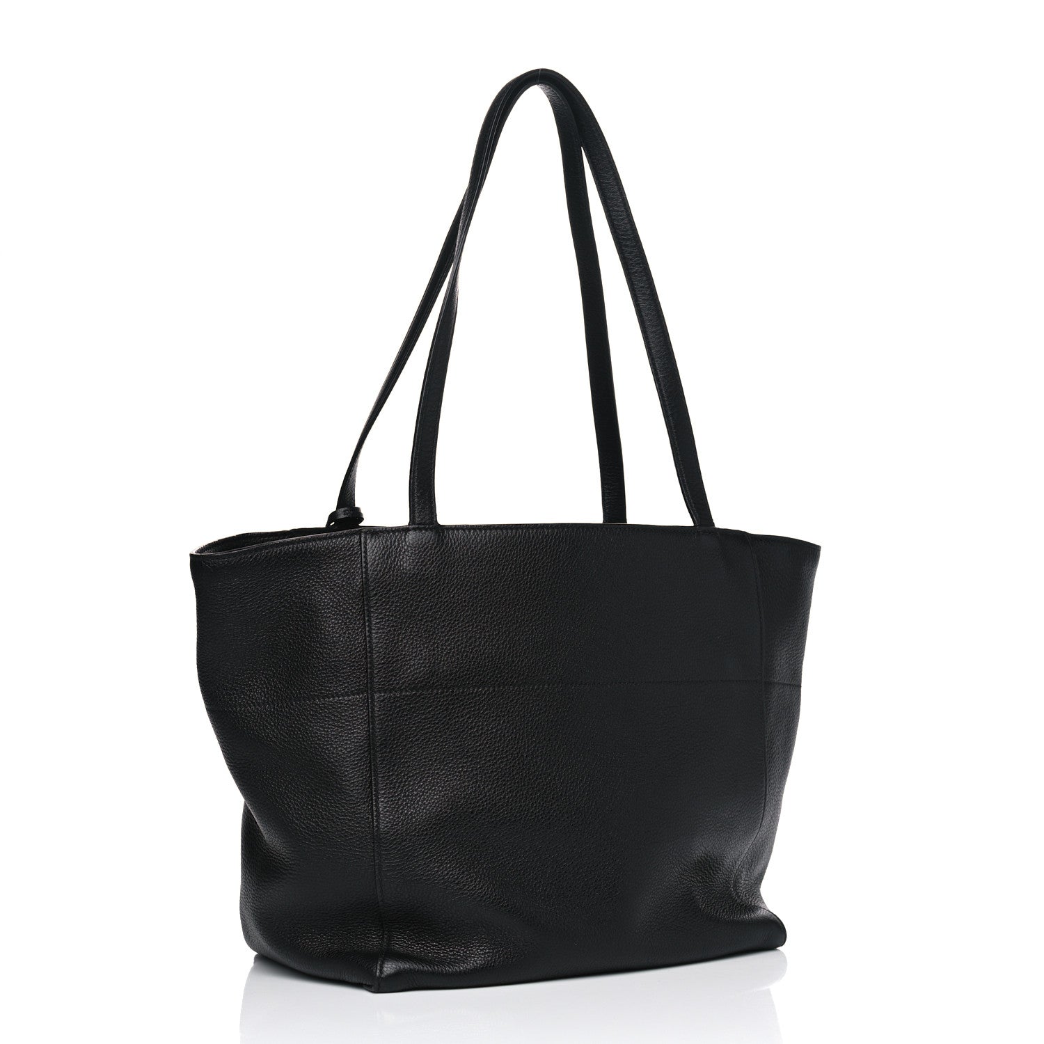 Prada Vitello Phenix Shopping Tote Black 2 of 11
