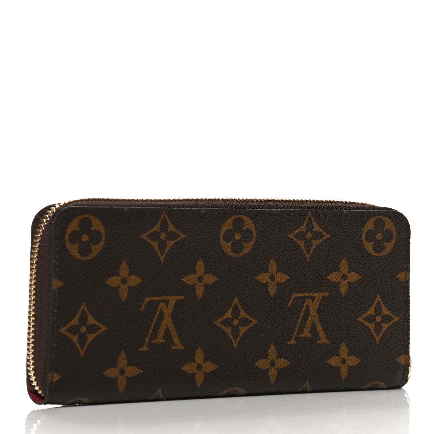 Monogram Clemence Wallet Fuchsia