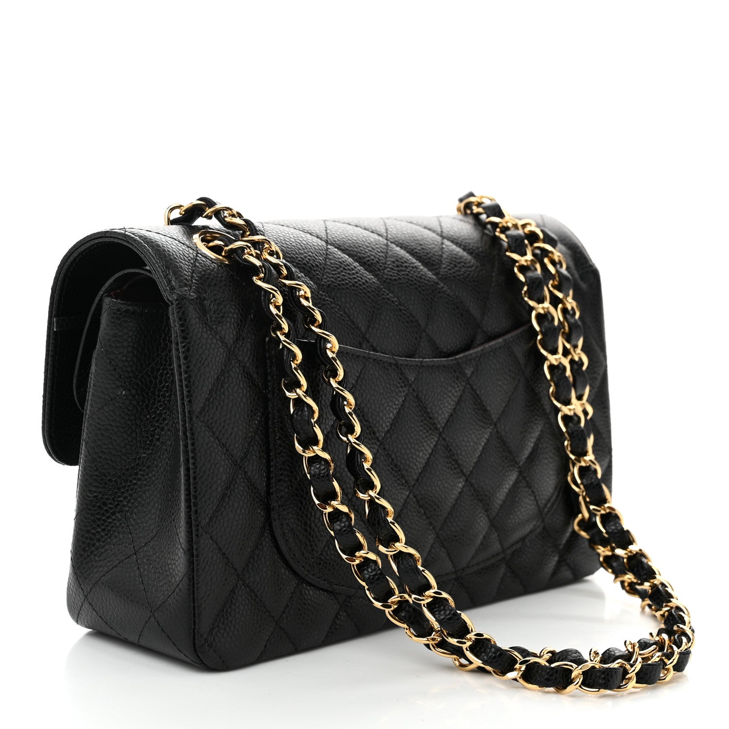 Chanel Caviar Quilted Small Double Flap Black 3 of 10