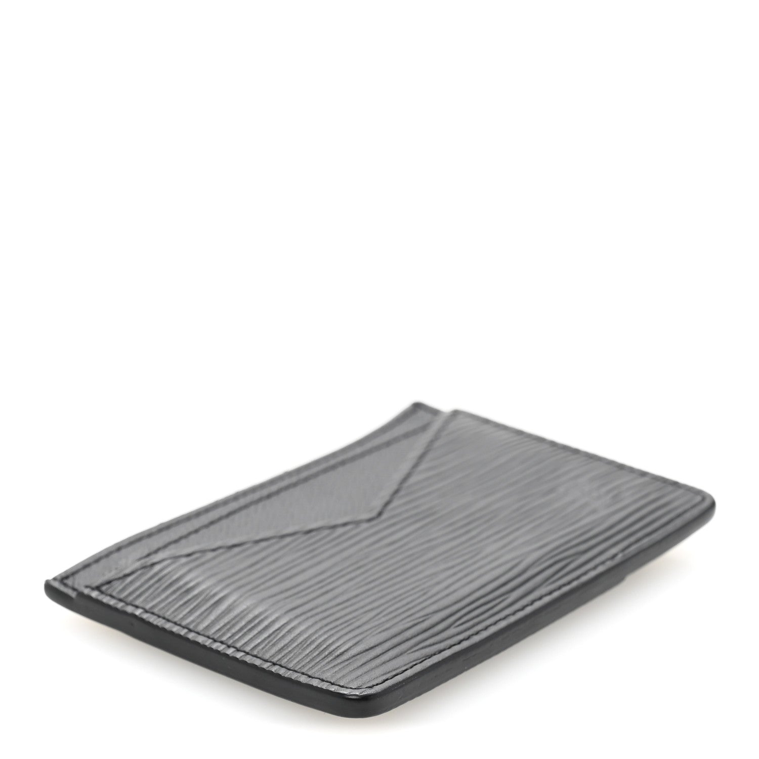 Louis Vuitton Epi Neo Porte-Cartes Card Holder Black 4 of 11