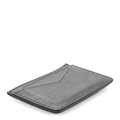 Louis Vuitton Epi Neo Porte-Cartes Card Holder Black 4 of 11