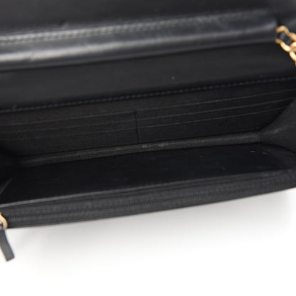 Chanel Caviar Quilted Boy Wallet On Chain WOC Black 4 of 14