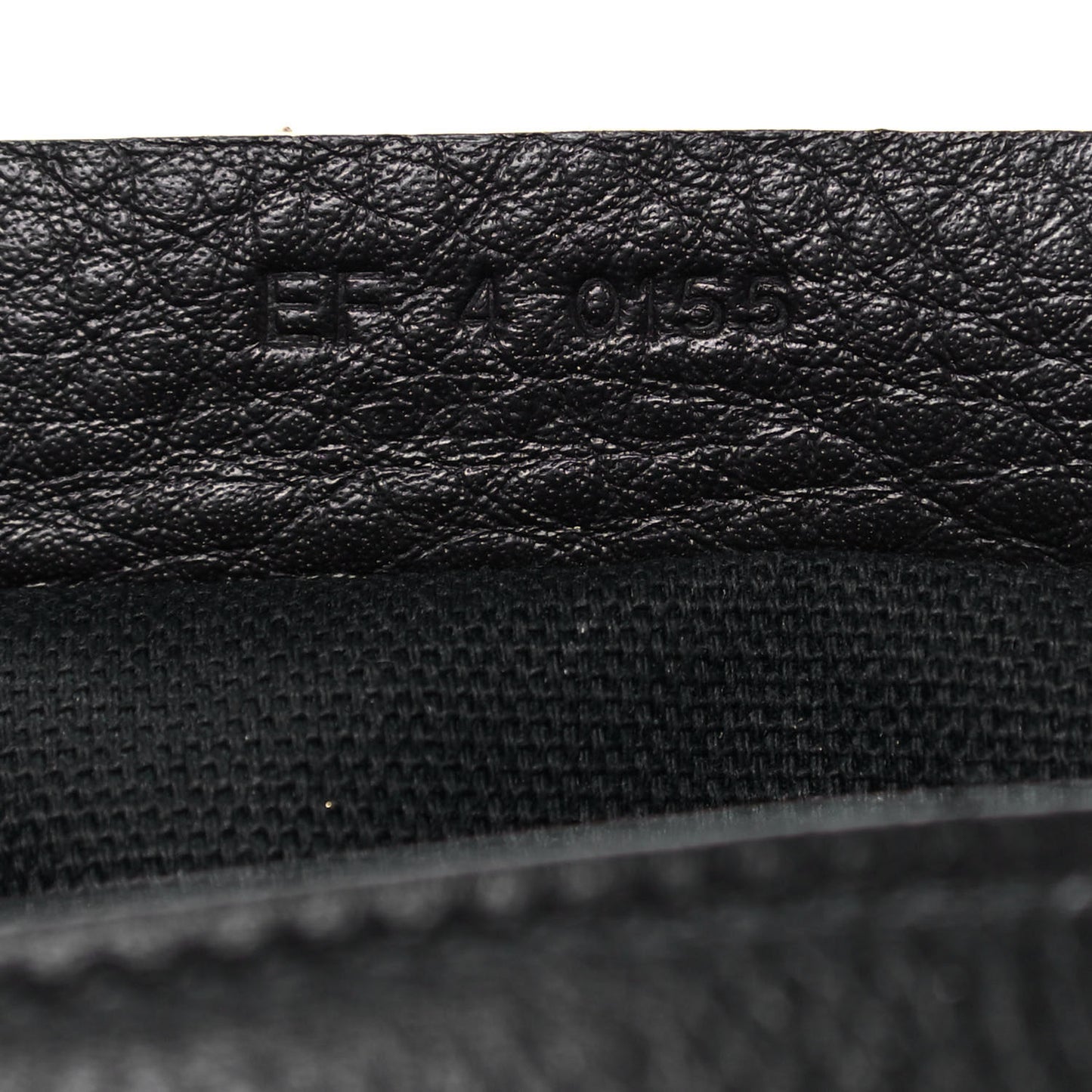 Grained Calfskin Medium Pandora Pure Flap Bag Black