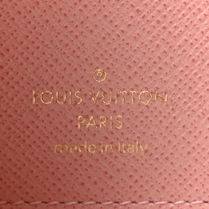 Louis Vuitton Damier Azur Victorine Wallet Rose Ballerine 6 of 8