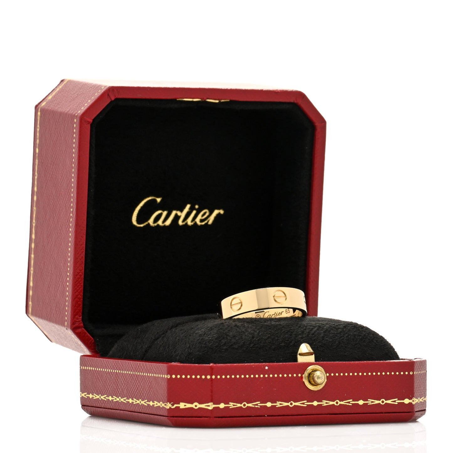 18K Yellow Gold 5.5mm LOVE Ring 65 11