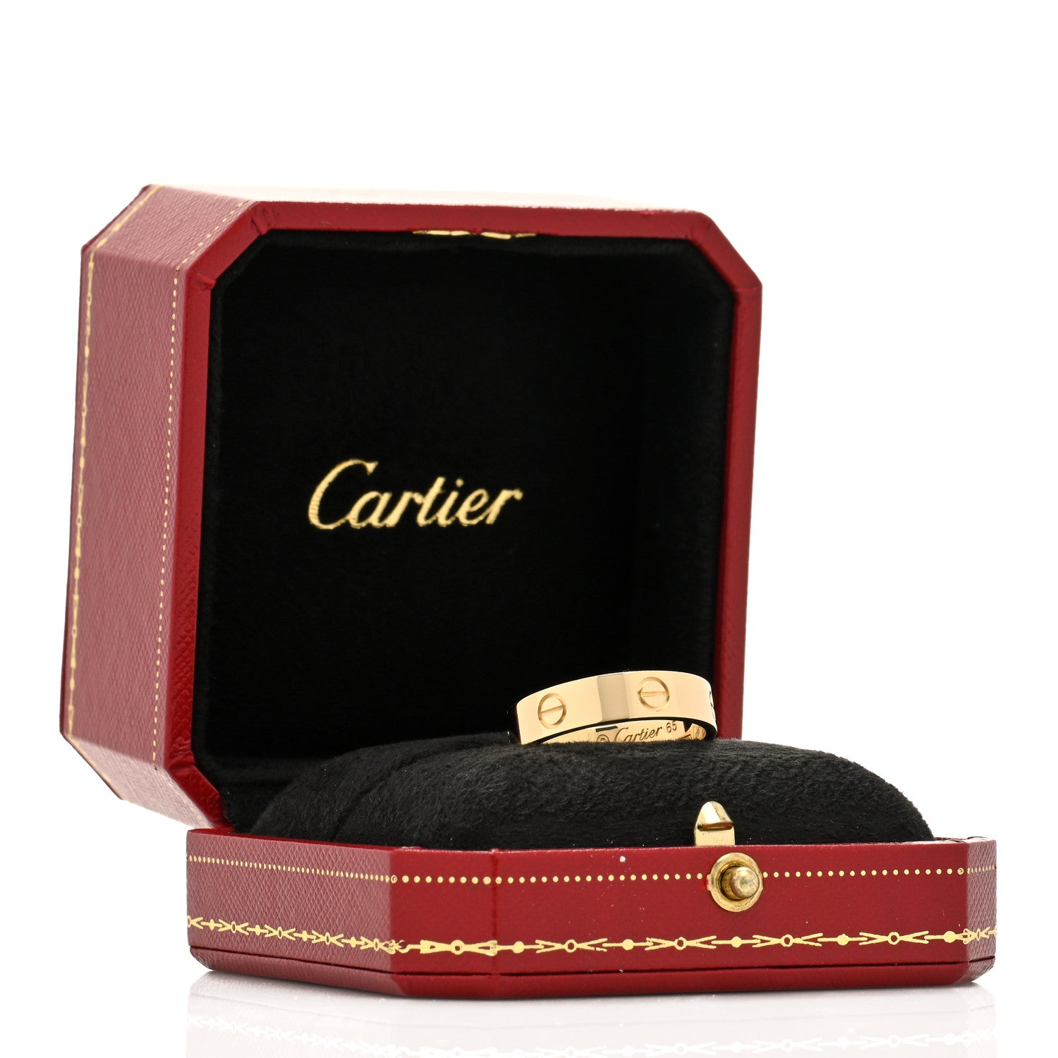 Cartier 18K Yellow Gold 5.5mm LOVE Ring 65 11 5 of 5