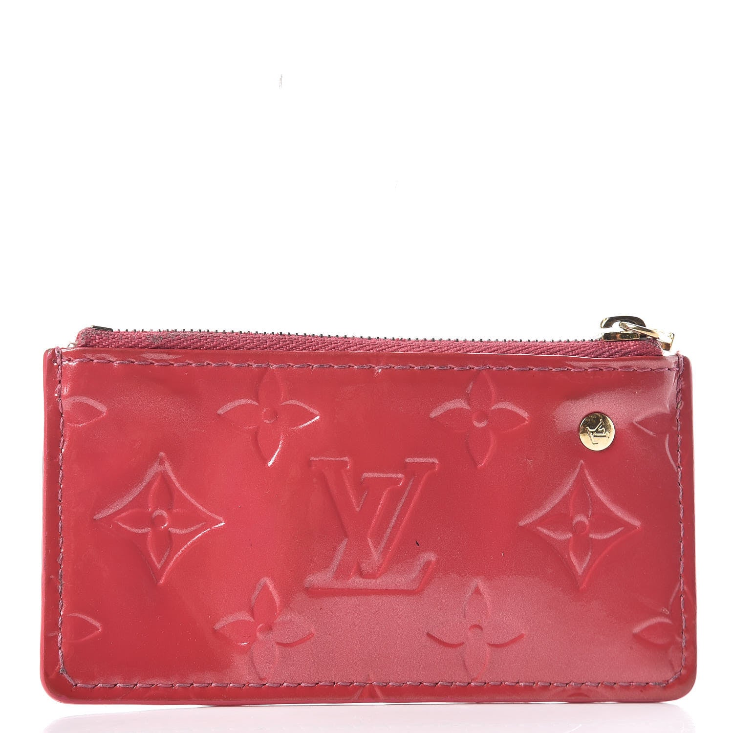 Louis Vuitton Vernis Key Pouch Framboise 3 of 8