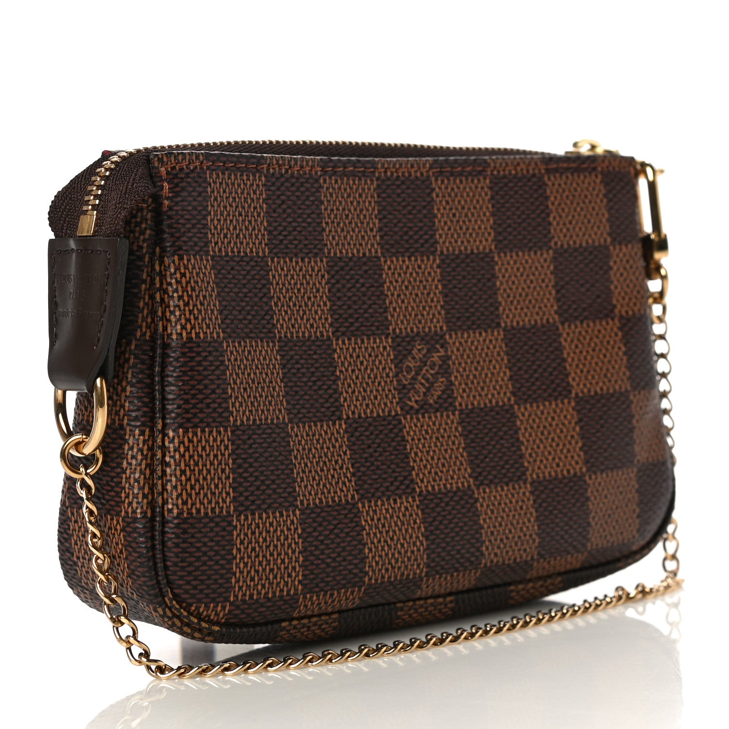 Louis Vuitton Damier Ebene Mini Pochette Accessories 3 of 11