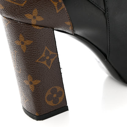 Louis Vuitton Calfskin Patent Monogram Matchmake Low Boots 40 13 of 16