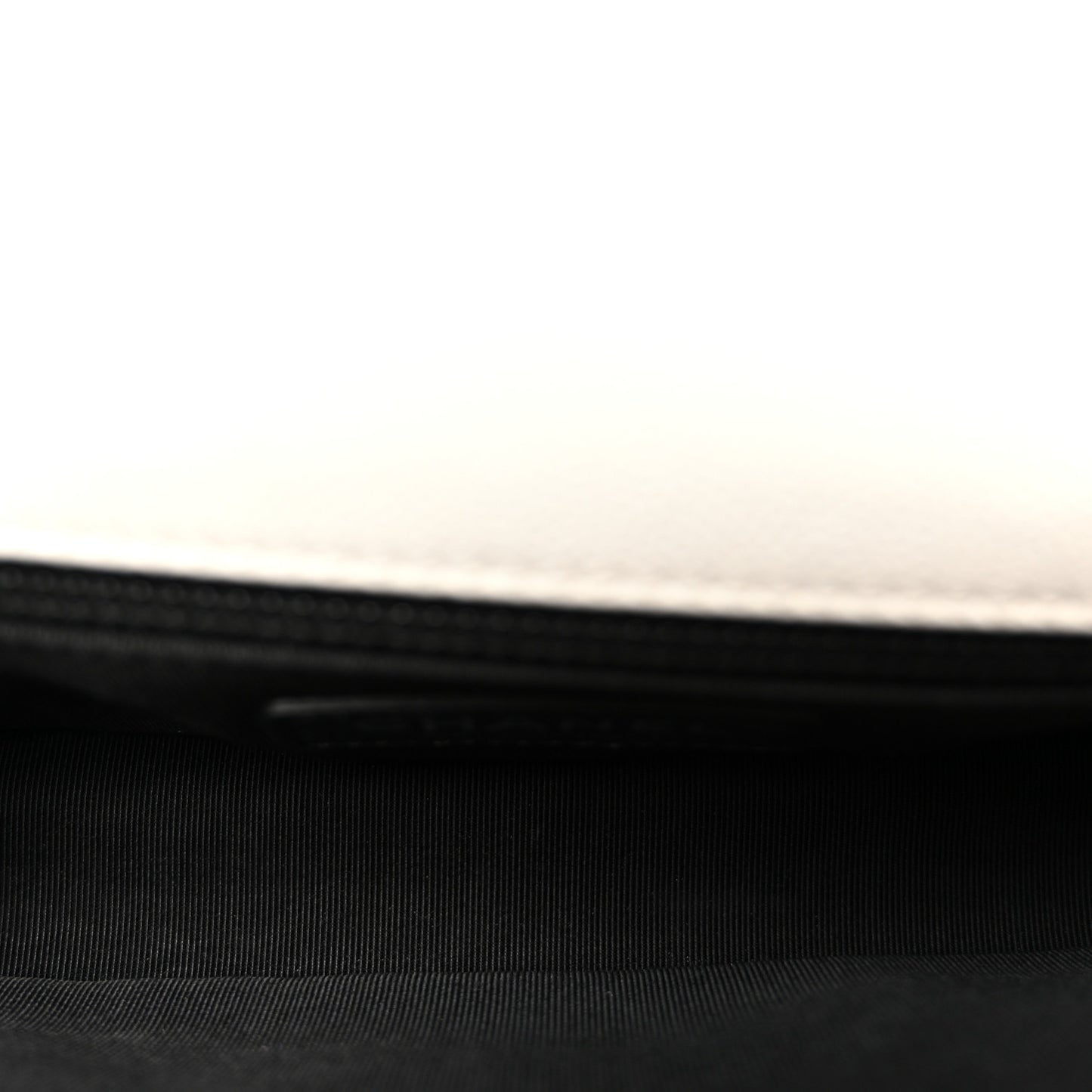 Caviar Quilted My Everything Small Flap White Black