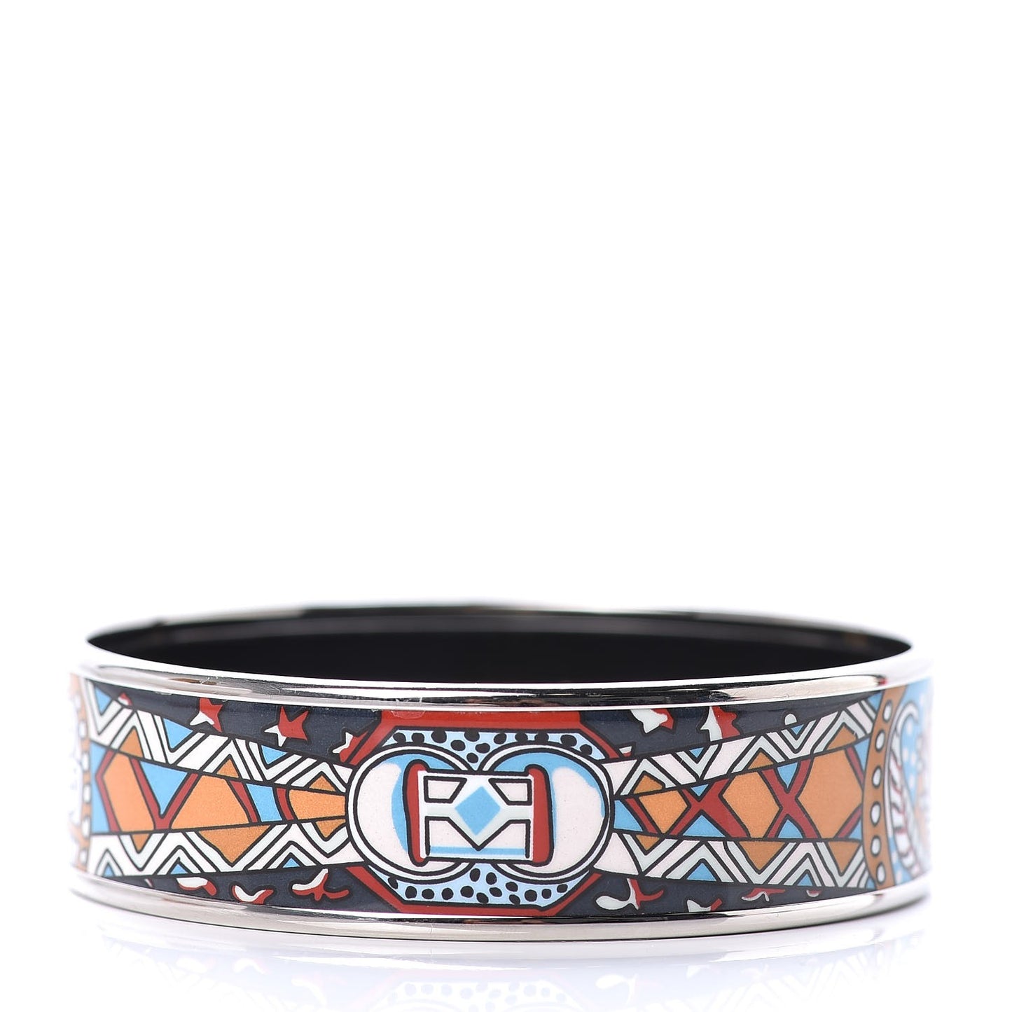 Enamel Printed Wide Bracelet 62
