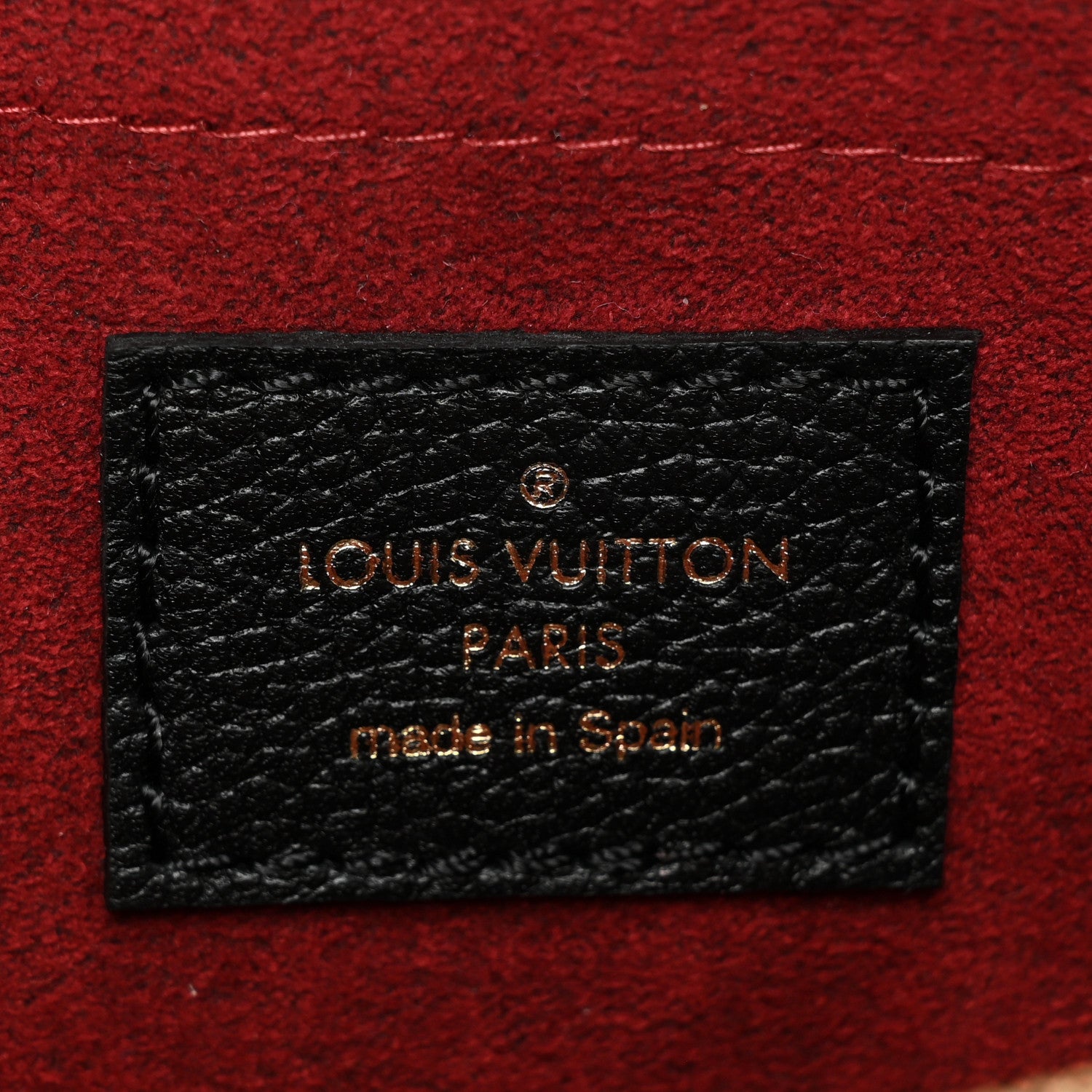 Louis Vuitton Empreinte Monogram Giant Multi Pochette Accessories Black Beige 7 of 12
