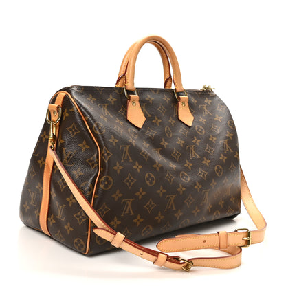 Louis Vuitton Monogram Speedy Bandouliere 35 3 of 10