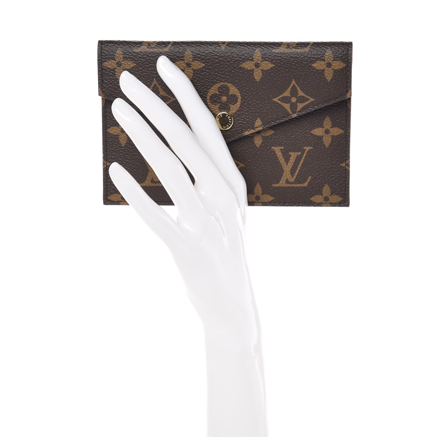 Louis Vuitton Monogram Daily Organizer Envelope Insert Red 2 of 7