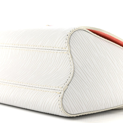 Louis Vuitton Epi Twist Braided Strap Shoulder Bag PM White PInk 11 of 14