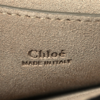 Chloe Suede Calfskin Small Faye Shoulder Bag Motty Grey 6 of 11