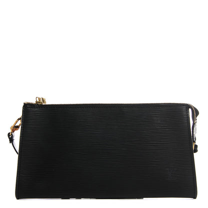 Louis Vuitton Epi Pochette Accessories 24 Black 1 of 7