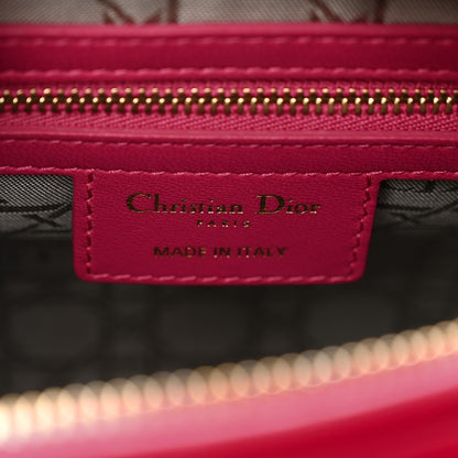 Christian Dior Lambskin Cannage Medium Lady Dior Pink 7 of 13