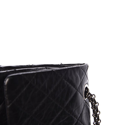 Chanel Aged Calfskin Quilted 2.55 Reissue 226 Flap Black 8 of 8