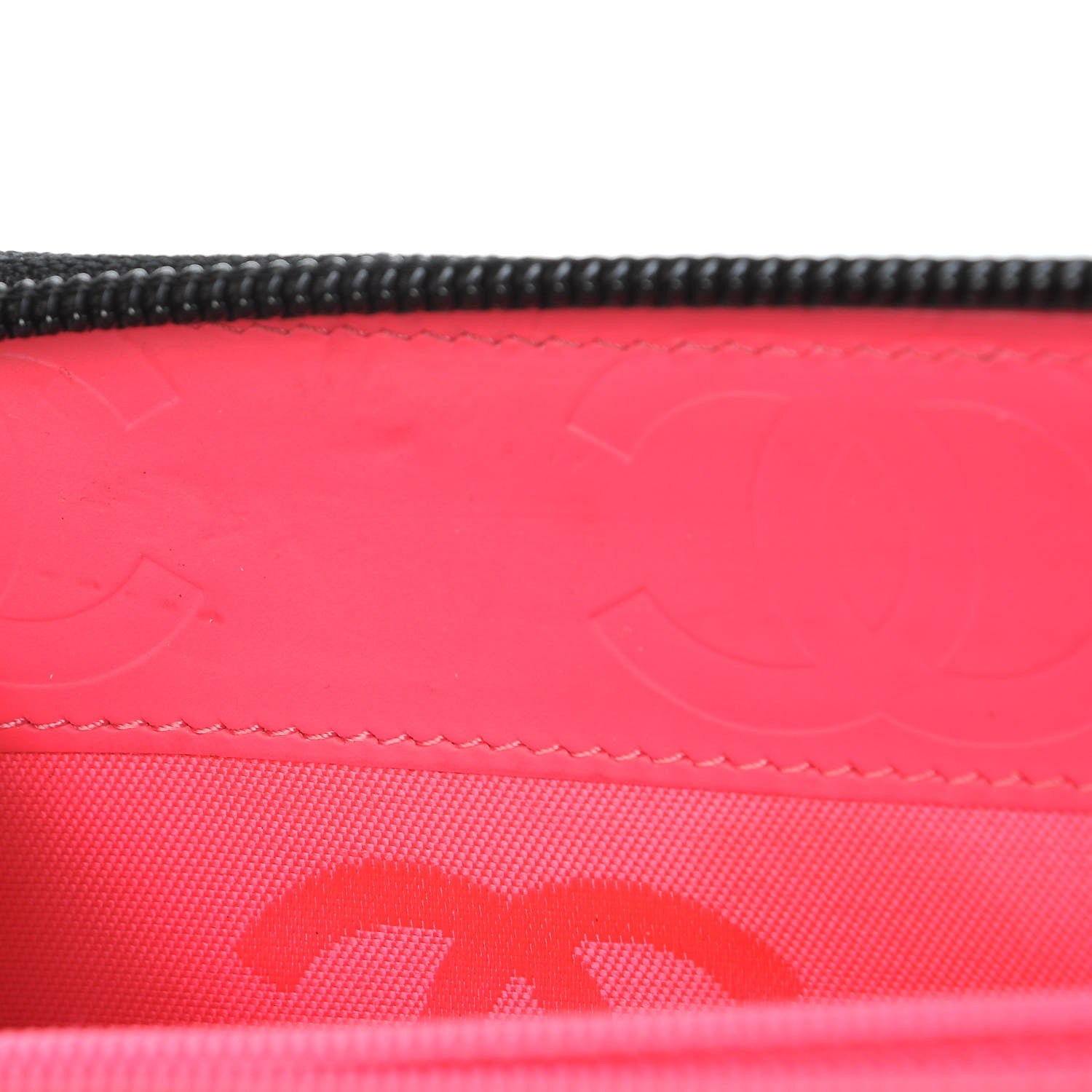 Chanel Calfskin Cambon Zip Around Organizer Wallet Black 9 of 12