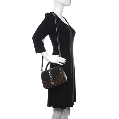 Louis Vuitton Calfskin Monogram Chain It Bag PM Black 2 of 10