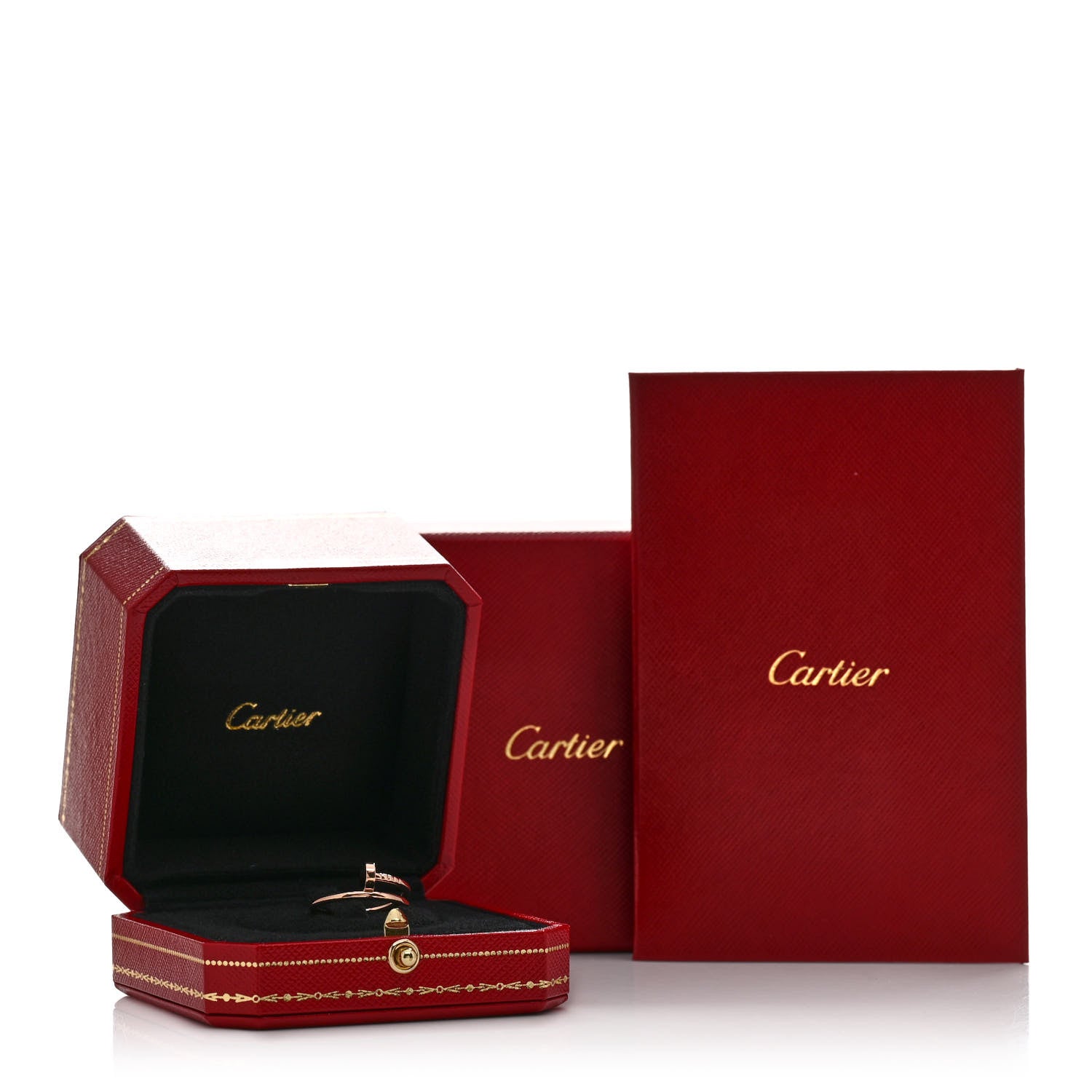 Cartier 18K Pink Gold Small Juste Un Clou Ring 50 5.25 5 of 5