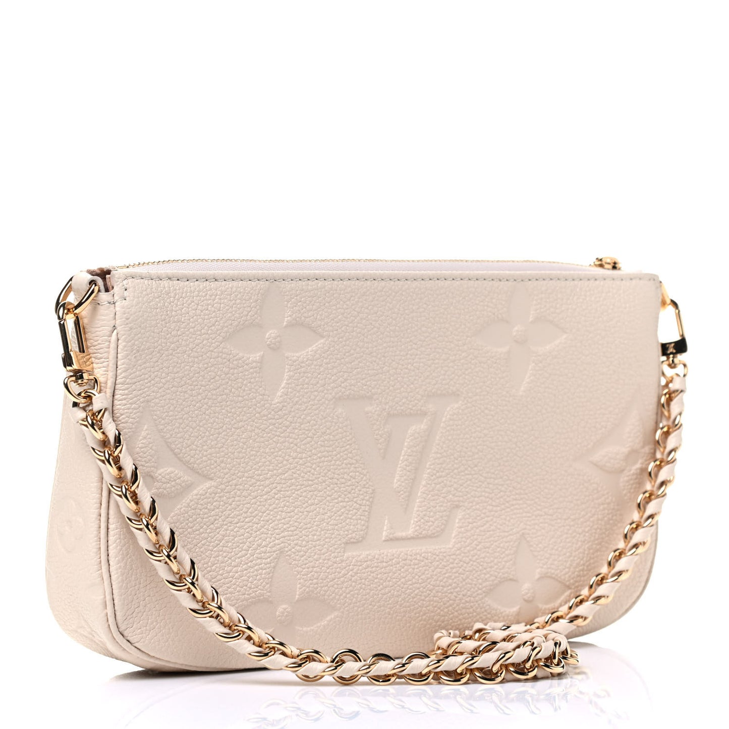 Empreinte Monogram Giant Multi Pochette Accessories Large Pochette Cream
