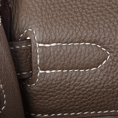 Hermes Togo Kelly Retourne 28 Etoupe 18 of 36