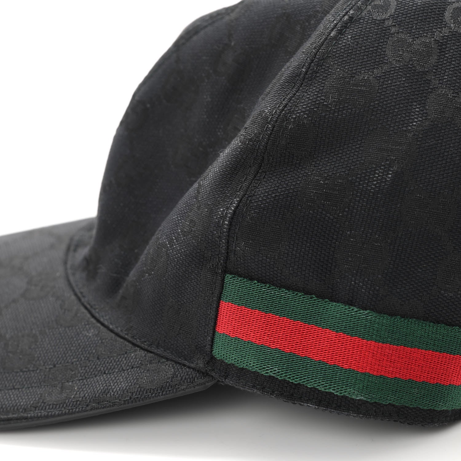 Gucci Monogram Web Baseball Hat M Black 9 of 9